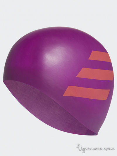 Шапочка для плавания Adidas, цвет фиолетовый