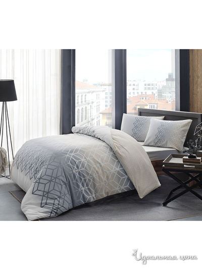 Комплект постельного белья, 1,5-спальный TAC, цвет серый