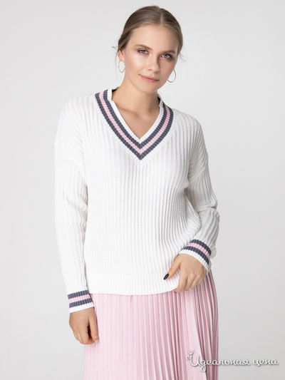 Пуловер Sewel, цвет белый, серый
