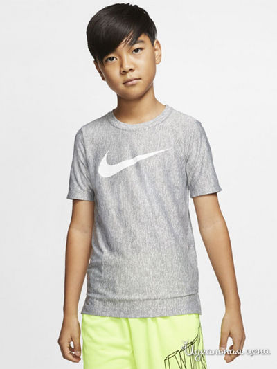 Футболка Nike детская, цвет серый