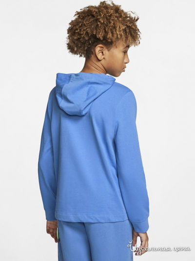 Толстовка Nike для мальчика, цвет синий