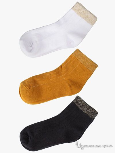 Комплект носков, 3 пары 5.10.15, цвет мультиколор