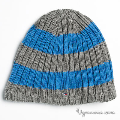 шапка Tommy Hilfiger, цвет цвет голубой