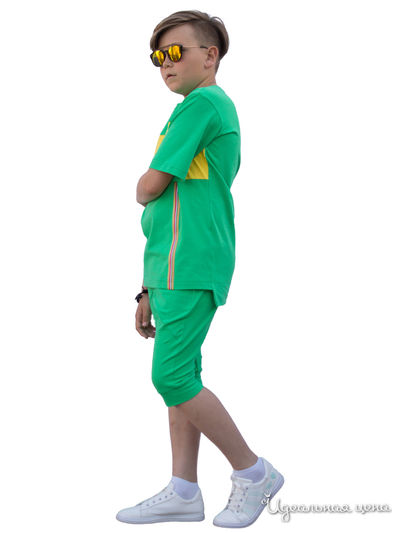 Футболка iRMi для мальчика, цвет зеленый