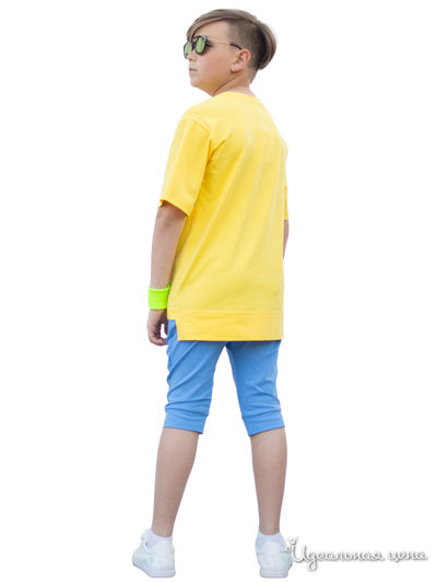 Футболка iRMi для мальчика, цвет желтый