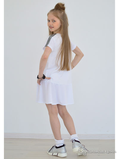Платье iRMi для девочки, цвет белый