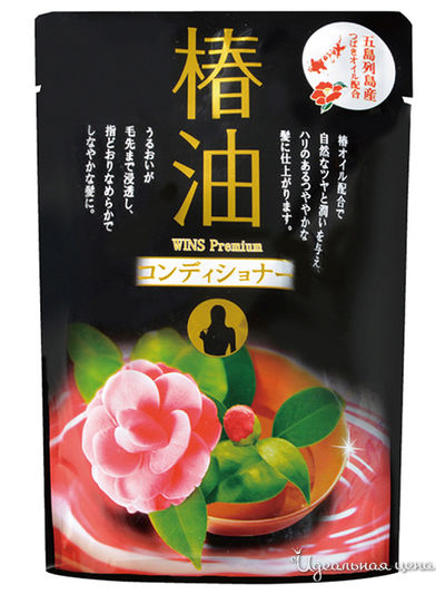 Кондиционер для волос увлажняющий с маслом камелии и цветочным ароматом, 400 мл, Nihon Detergent