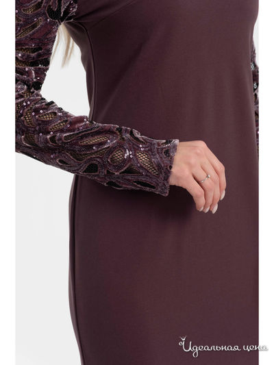 Платье Wisell, цвет коричневый