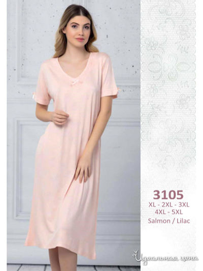 Ночная сорочка Regina Lingerie, цвет розовый