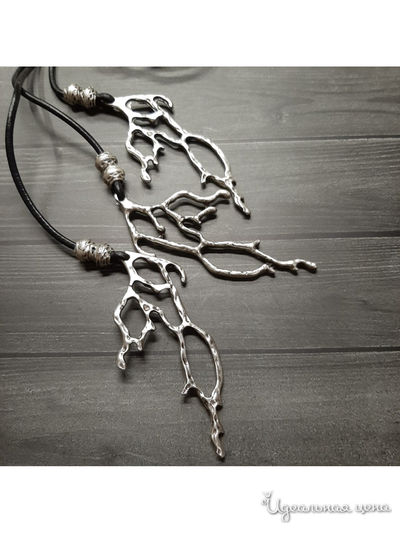 Ожерелье "Кораллы" De.lin`a, цвет черный