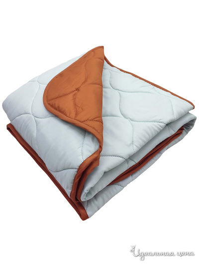 Одеяло-покрывало, 180*215 см Just Sleep, цвет терракот, бирюза