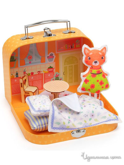 "Мой уютный  домик ЛИСИЧКА", набор для детского творчества Бумбарам