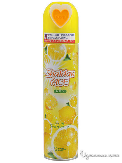 Освежитель воздуха для туалета с ароматом лимона Shaldan ACE, 230 мл, ST FAMILY