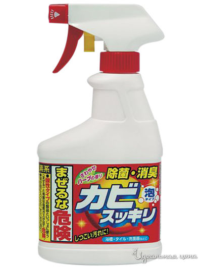 Мощное чистящее средство для ванной комнаты и туалета с возможностью распыления, 400 мл, Mitsuei