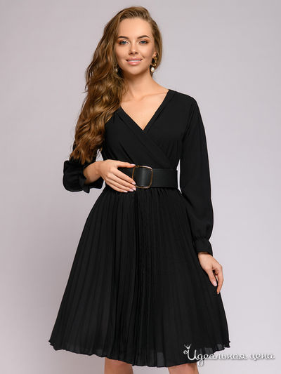 Платье D&amp;M by 1001DRESS, цвет черный