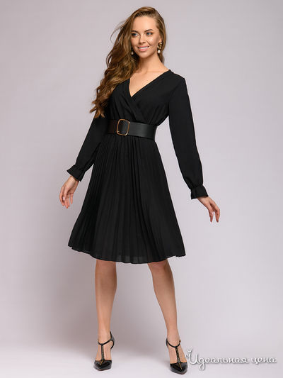 Платье D&amp;M by 1001DRESS, цвет черный