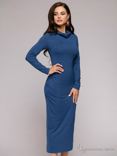 Платье D&amp;M by 1001DRESS, цвет синий