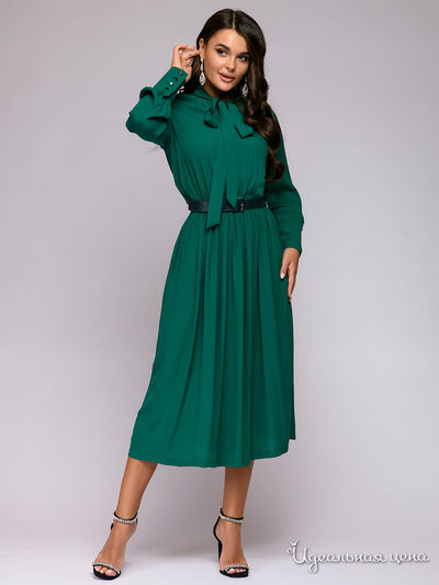 Платье D&M by 1001DRESS, цвет Зеленый