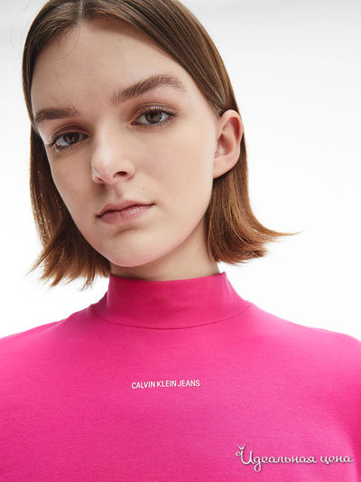 Футболка Calvin Klein, цвет лиловый