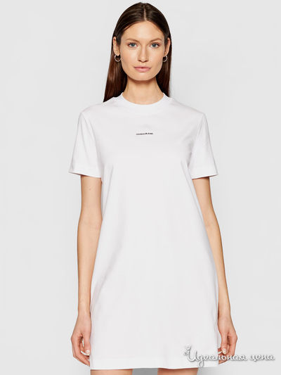 Платье Calvin Klein, цвет белый