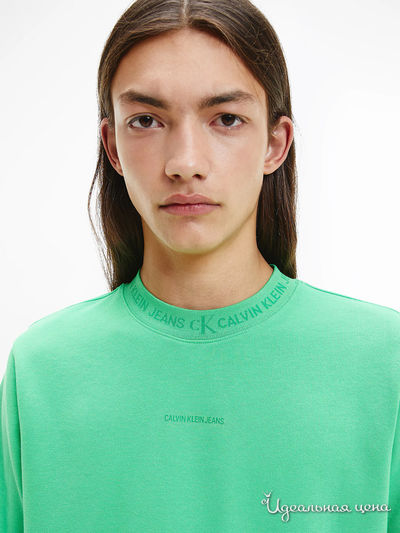 Джемпер Calvin Klein, цвет зеленый