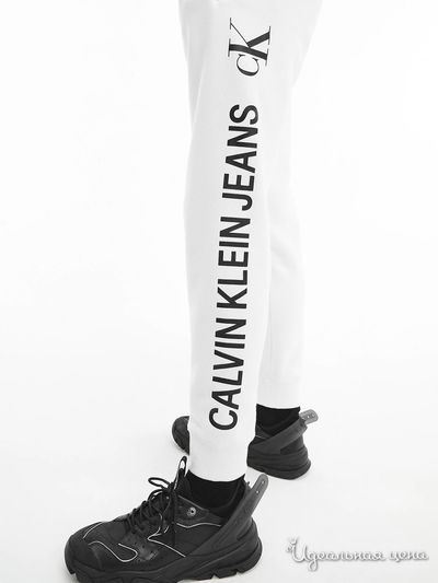Брюки Calvin Klein, цвет белый