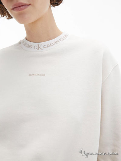 Джемпер Calvin Klein, цвет молочный