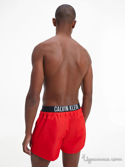 Шорты плавательные Calvin Klein, цвет красный