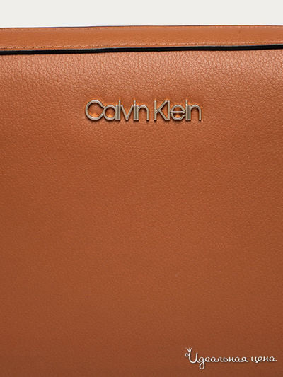 Сумка Calvin Klein, цвет коньячный