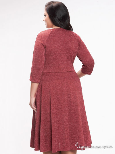 Платье Prima Linea, цвет бордовый