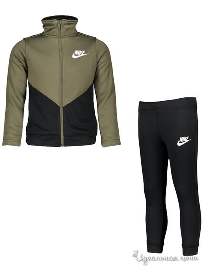 Костюм спортивный Nike, цвет черный, хаки