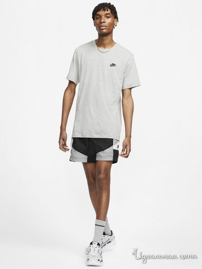 Футболка Nike, цвет серый