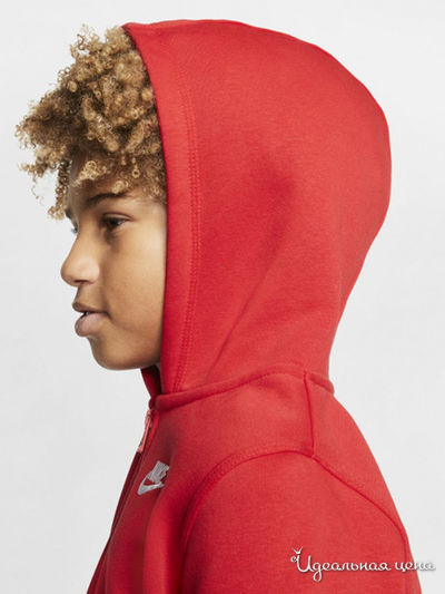 Толстовка Nike, цвет красный