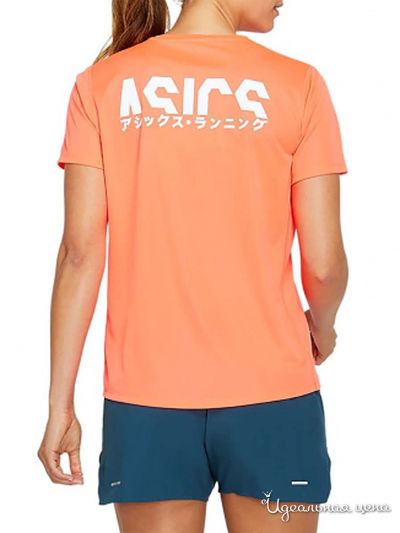 Футболка ASICS, цвет оранжевый