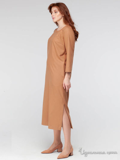 Платье GRIOL, цвет коричневый