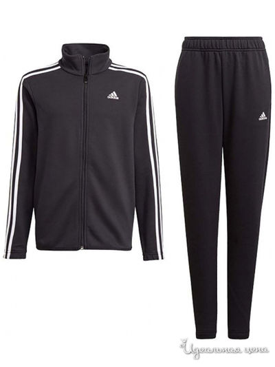 Костюм спортивный Adidas, цвет черный