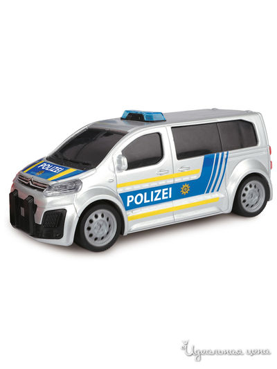 Набор Полицеская Станция и  2 машинки  Porsche и Citroën свет звук DICKIE