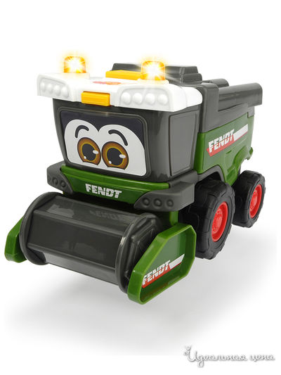 Трактор Happy Fendt, 16 см свет звук 3 вида DICKIE, цвет в ассортименте