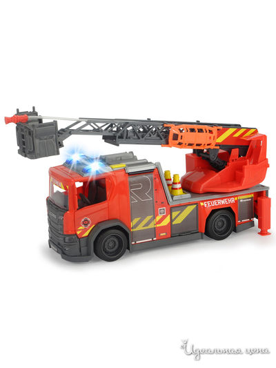 Пожарная машина Scania, 35 см свет звук DICKIE