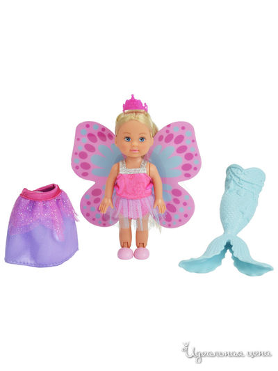 Кукла Еви 12 см в трех образах: русалочка, принцесса и фея Simba