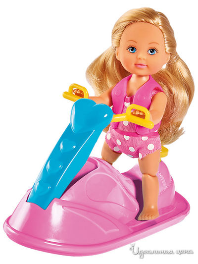 Кукла Еви 12 см в купальнике на водном скутере Simba