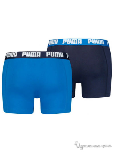 Боксеры, 2 шт Puma, цвет синий