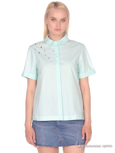 Блуза Baon, цвет бирюзовый