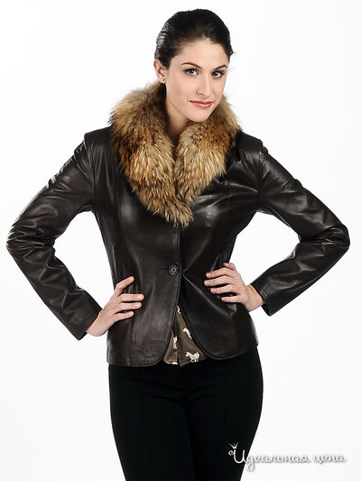Куртка Sandro Ferrone&Suprem, цвет цвет темно-коричневый