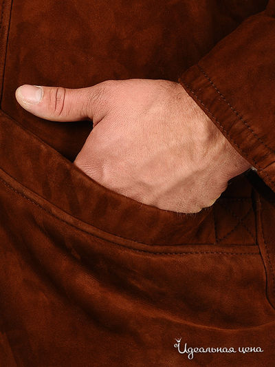 Дубленка Sandro Ferrone&amp;Suprem мужская, цвет коричневый