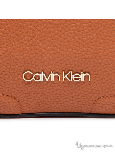 Сумка Calvin Klein, цвет рыжий