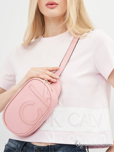 Сумка Calvin Klein, цвет розовый