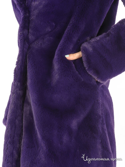 Пальто Elmas Phil, цвет фиолетовый