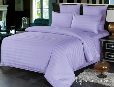 Комплект постельного белья Maxstyle, цвет лаванда