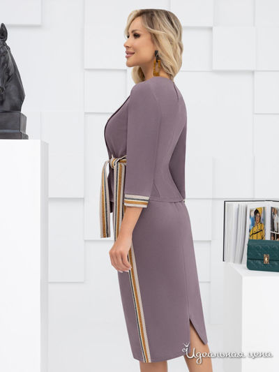 Комплект с юбкой Потрясающий дресс-код, Charutti, цвет сиреневый